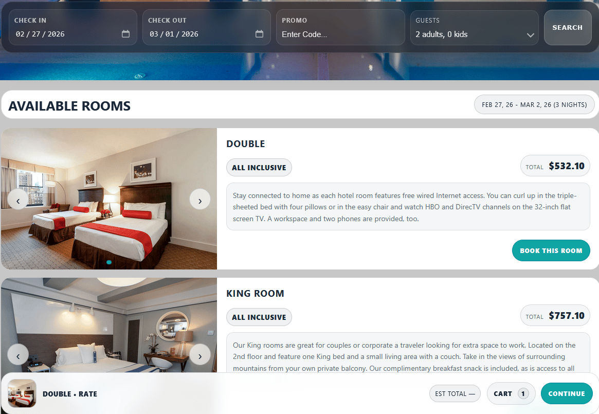 booking engine